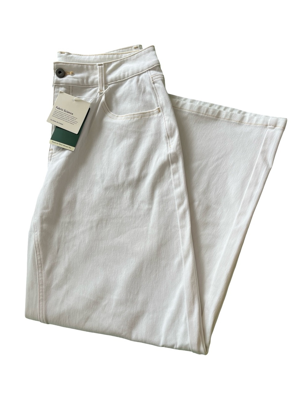 NEW Halara Flex Low Rise Zipper Pockets Washed Baggy Wide Leg Jeans Womens